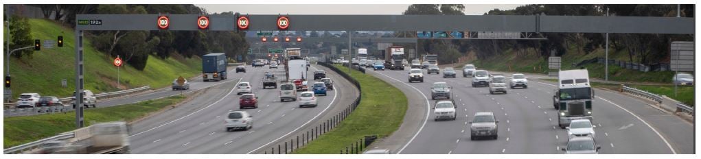  Monash Freeway's intelligent transport system