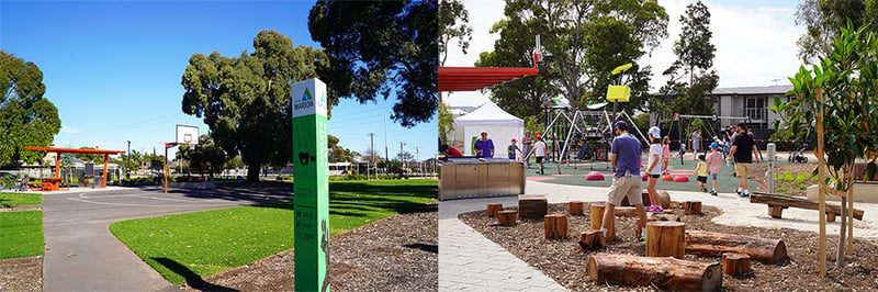 Oaklands-park-playground-equipment-usage