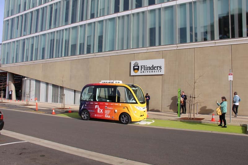 First mile last mile shuttle at Flinders University