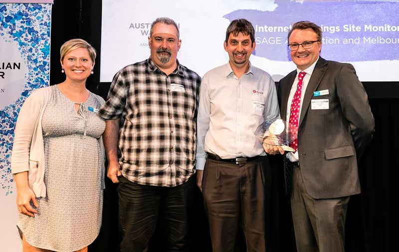 Internet of things monitoring solution wins Water Award