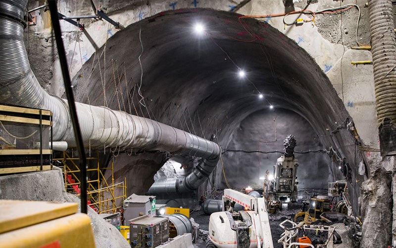 Metro Tunnel Underground Railway