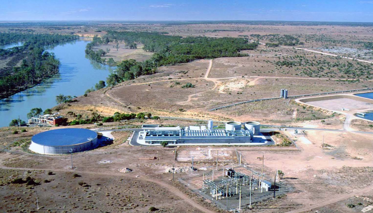 Swan-Reach-water-treatment-plant