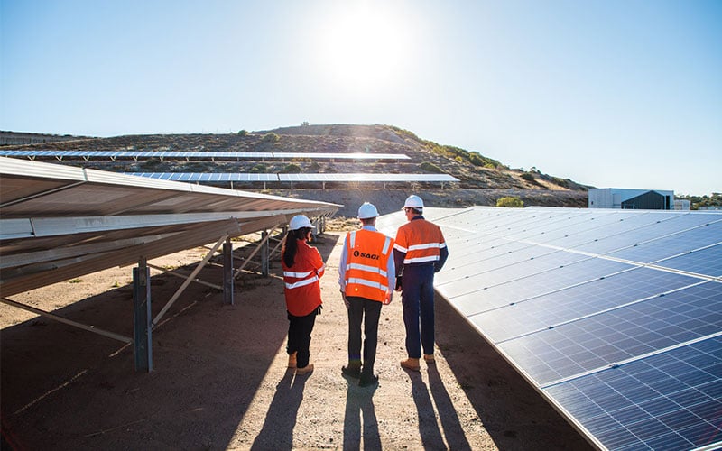 sa water enerven solar farm