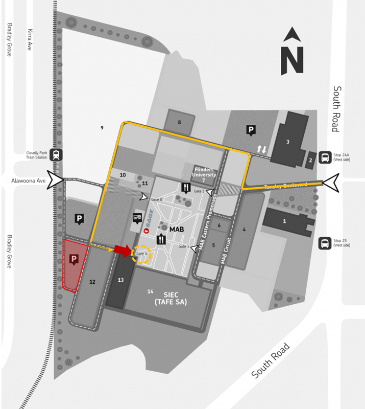 tonsleymap and Parking-2025