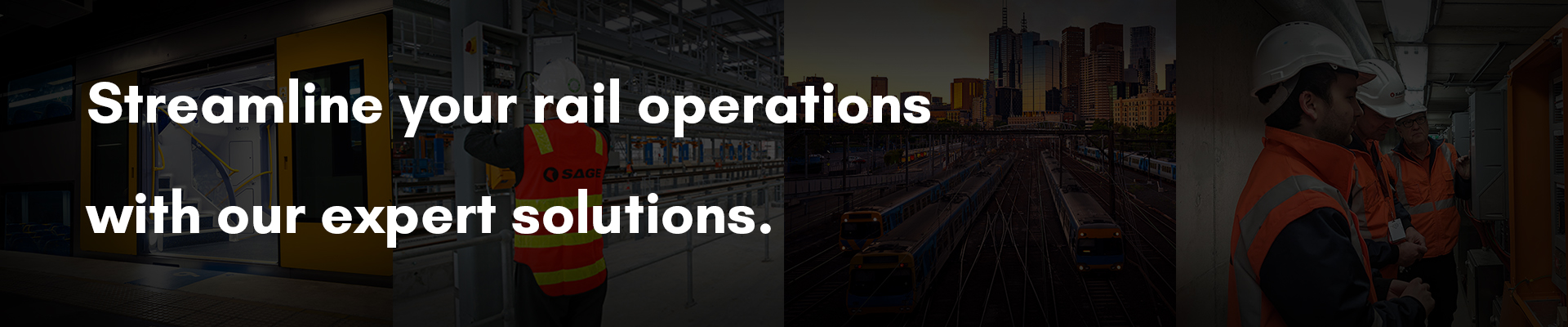 Streamline your rail operations with our expert solutions.
