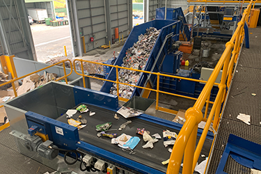 Material Recovery Facility gives recyclables a second life