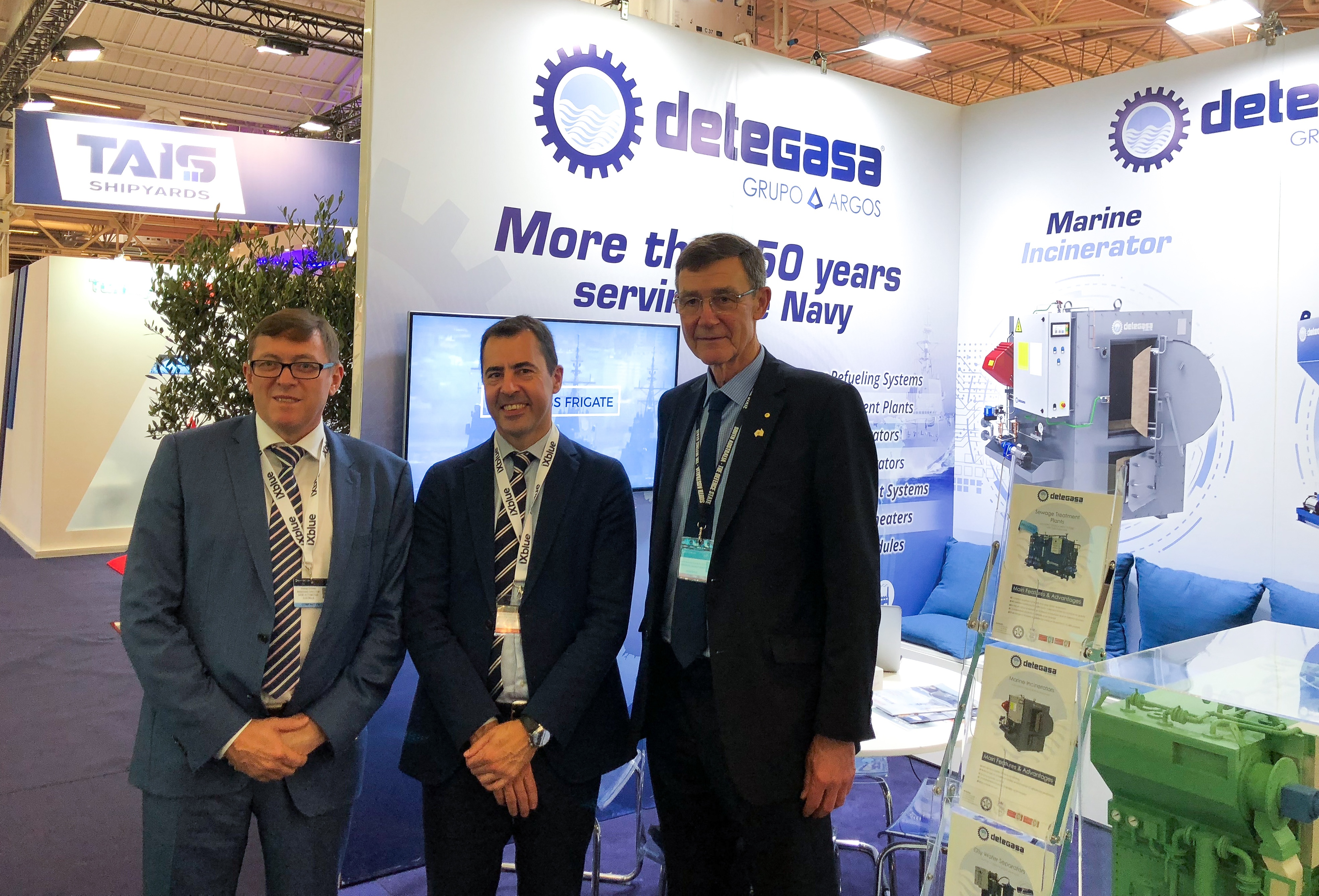 SAGE Automation in the spotlight at Euronaval, after signing major partnership agreement with Detegasa