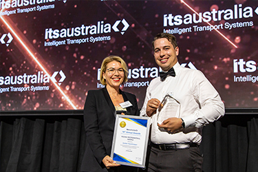 Jordan Hutchinson honoured with ITS Australia’s Young Professional Award