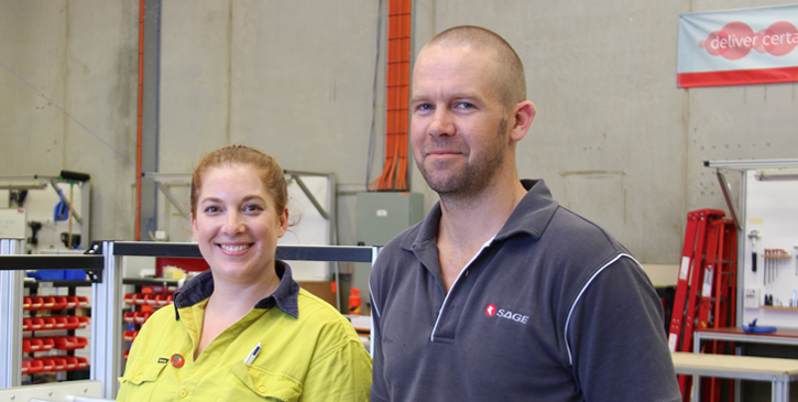 Apprentices part of the team delivering an Australian first switchboard