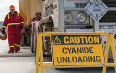 Meeting Safety Standards in Cyanide Management – A Case Study