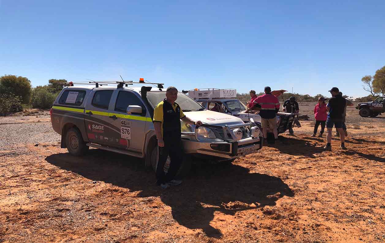 Sam takes to Australia's outback for Royal Flying Doctors