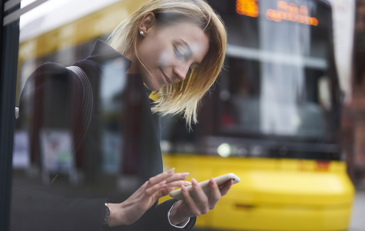 Connected buses streamline the user journey