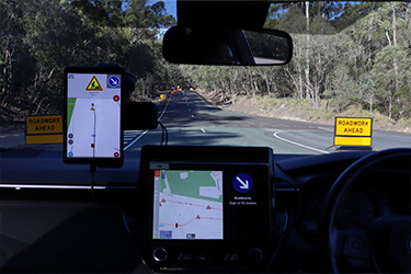 C-ITS can deliver critical safety warnings to road users in real time